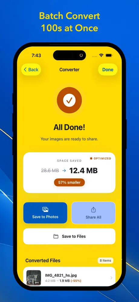HEIC Snap - Photo Converter screenshot 2