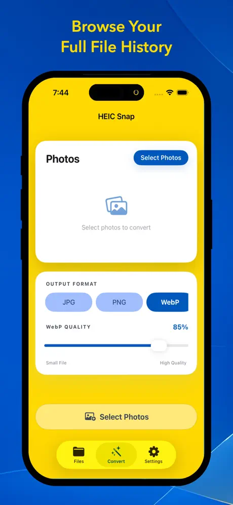 HEIC Snap - Photo Converter screenshot 5
