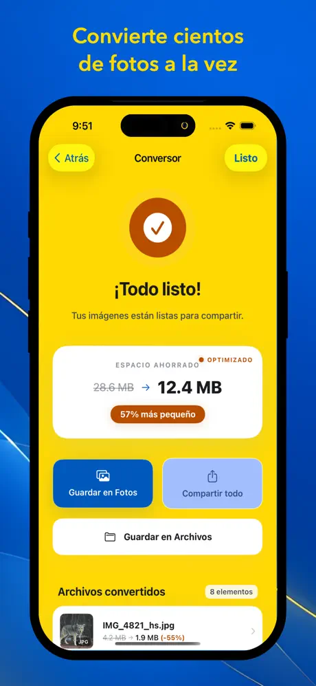 HEIC Snap - Conversor de Fotos screenshot 2