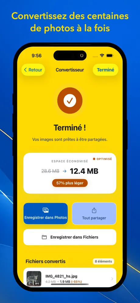 HEIC Snap - Convertir Photos screenshot 2