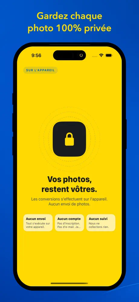HEIC Snap - Convertir Photos screenshot 4