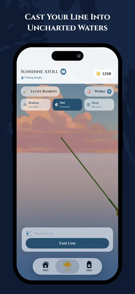 Ocean's Bounty - Fishing Game screenshot 1