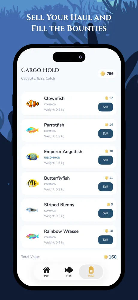 Ocean's Bounty - Fishing Game screenshot 8