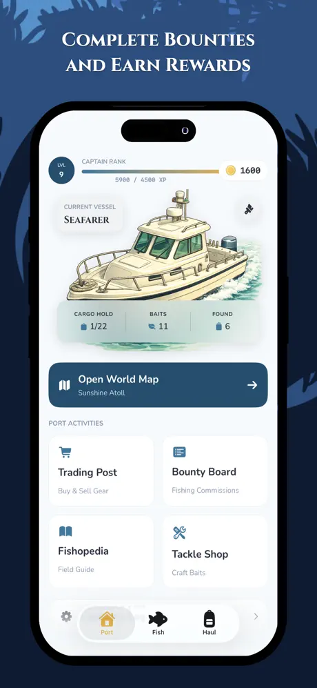 Ocean's Bounty - Fishing Game screenshot 9