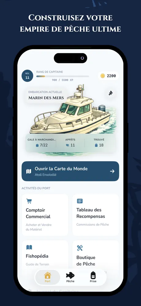 Ocean's Bounty - Jeu de Pêche screenshot 2