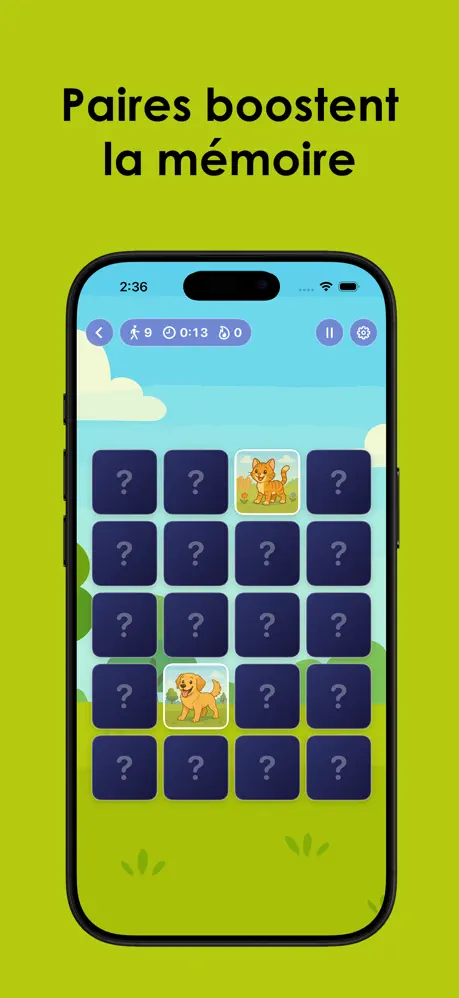 Jeu de Mémoire - Pairify screenshot 1