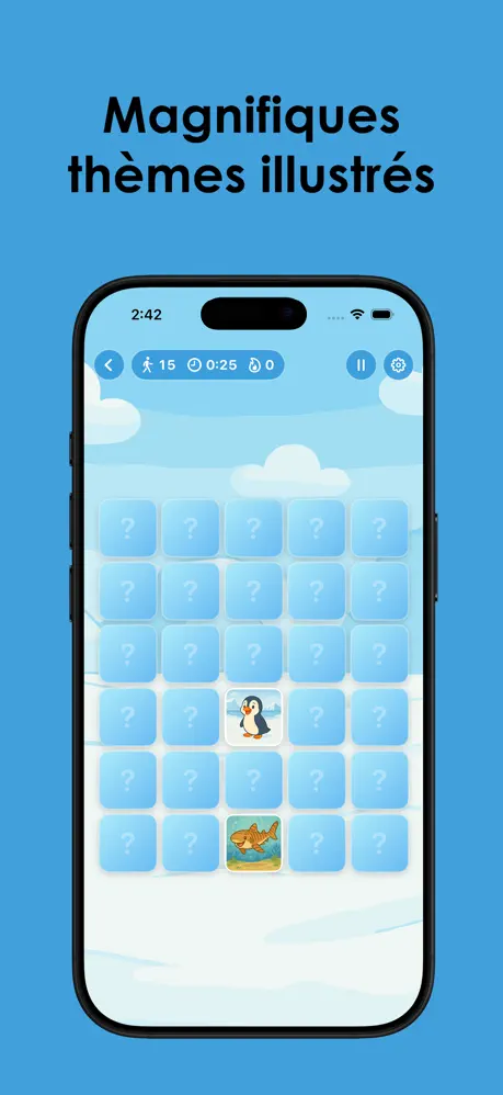 Jeu de Mémoire - Pairify screenshot 2