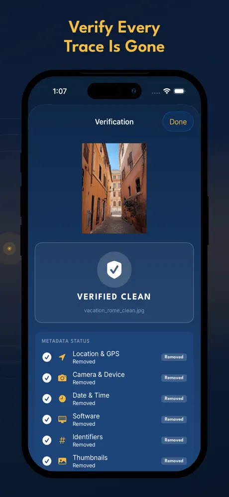 PhotoGhost - Metadata Eraser screenshot 5