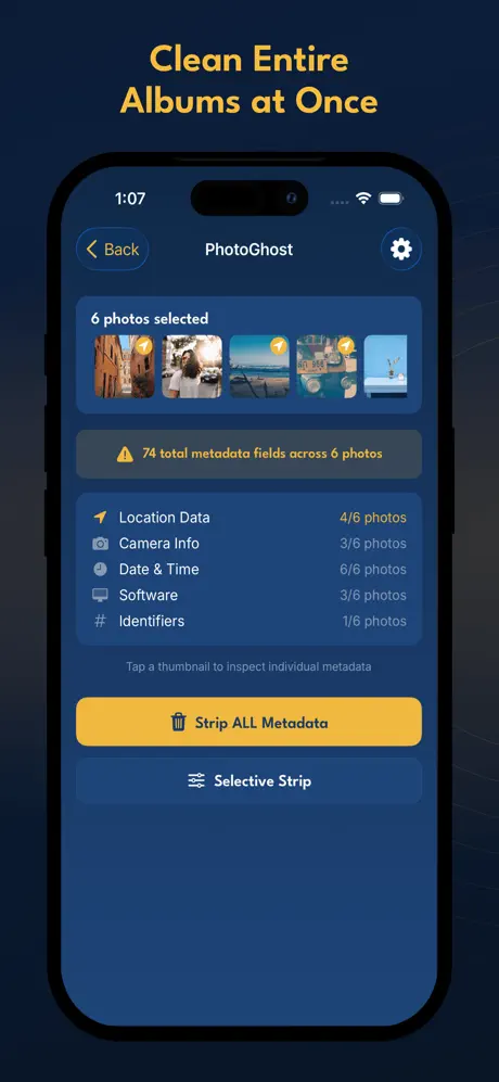 PhotoGhost - Metadata Eraser screenshot 6