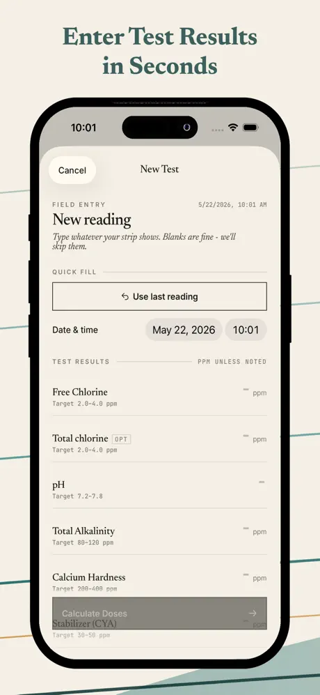 PoolLog - Water Test & Dose screenshot 3