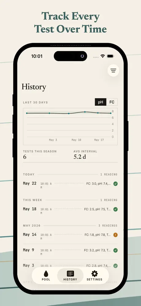 PoolLog - Water Test & Dose screenshot 5