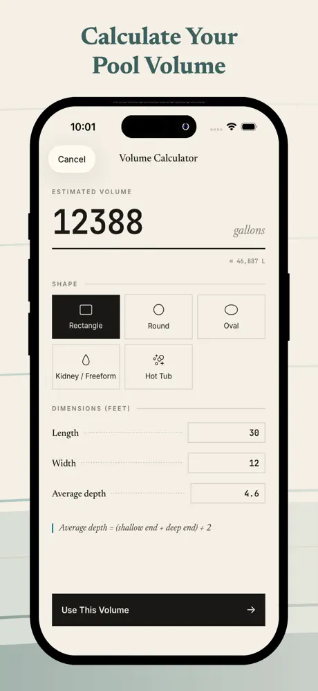 PoolLog - Water Test & Dose screenshot 7