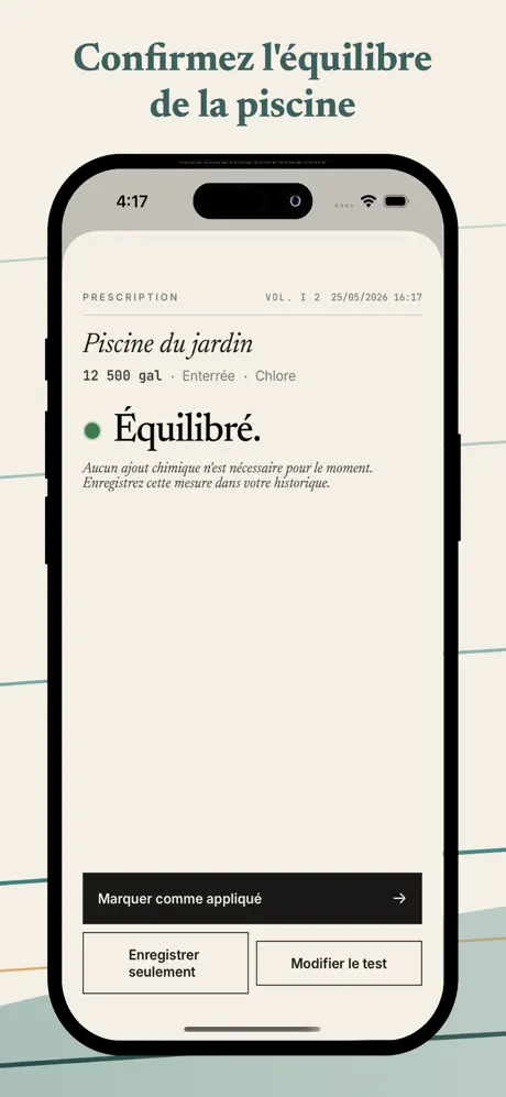 PoolLog - Test et Dose Piscine screenshot 4