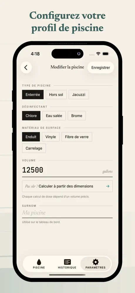 PoolLog - Test et Dose Piscine screenshot 8