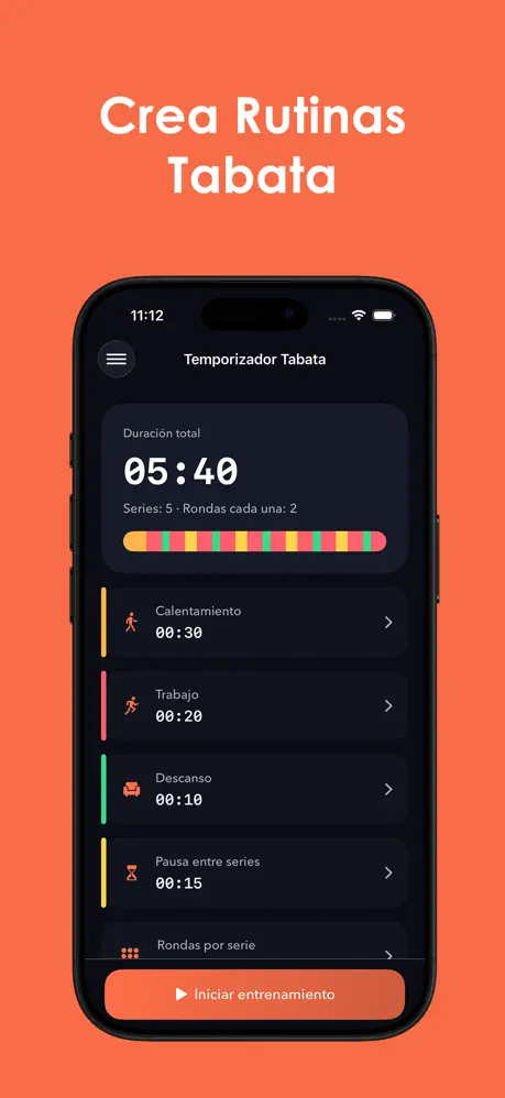 Temporizador Tabata - Roundly screenshot 1