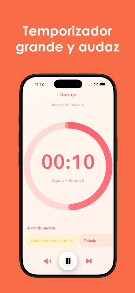 Temporizador Tabata - Roundly screenshot 2