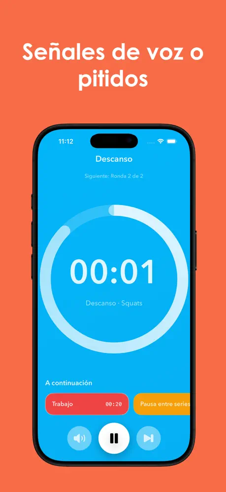Temporizador Tabata - Roundly screenshot 5