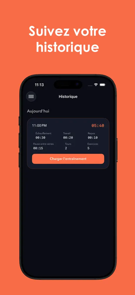 Minuteur Tabata - Roundly screenshot 3
