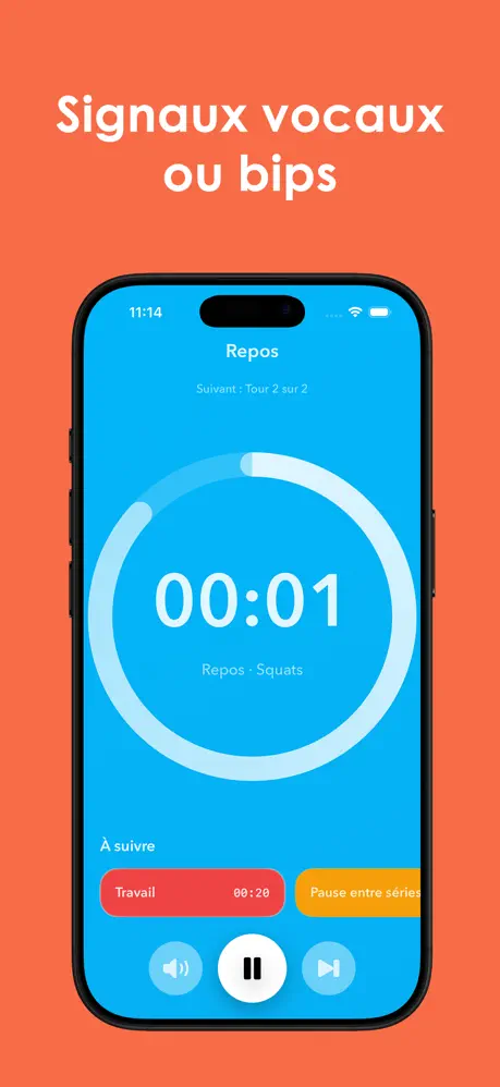 Minuteur Tabata - Roundly screenshot 5