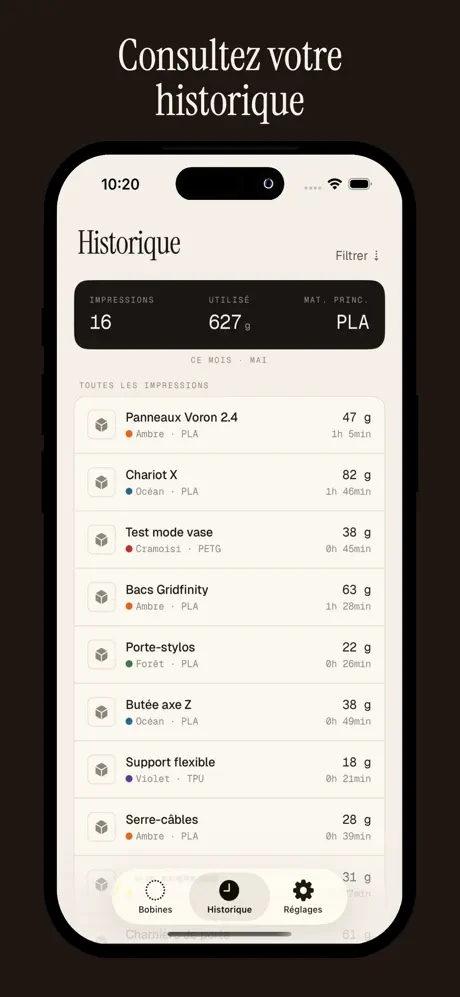 Spool Log - Gestion Impression screenshot 6