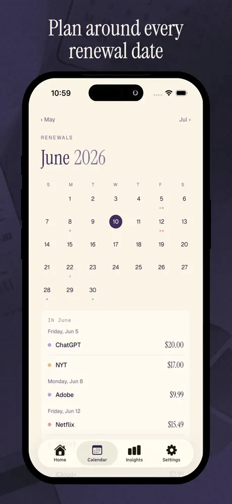 SubLog - Subscription Tracker screenshot 4