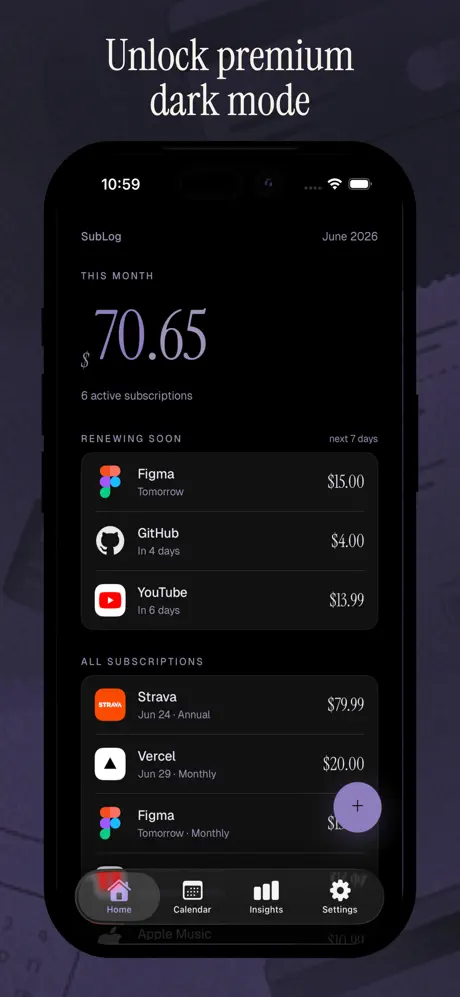 SubLog - Subscription Tracker screenshot 6