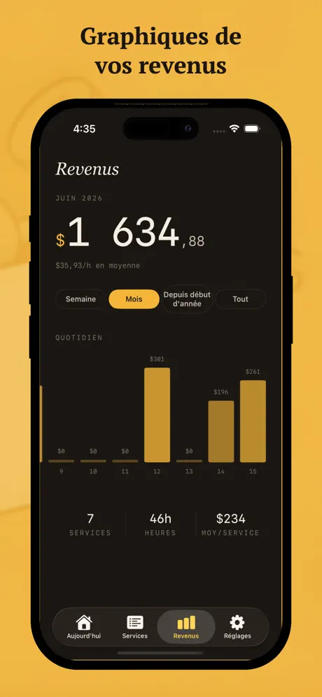 Tip Jar - Journal de Quarts screenshot 4