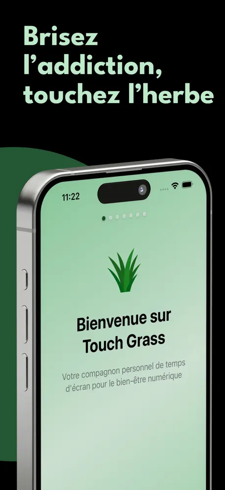 Touch Grass: Limiter Écran screenshot 1