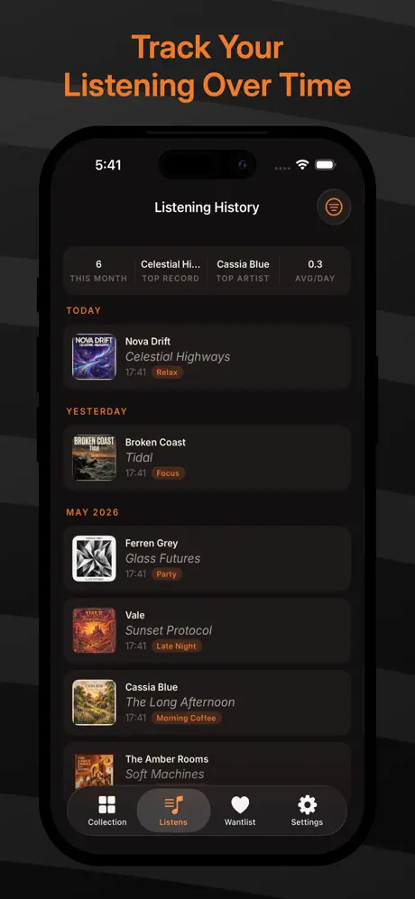 Vinyl Record Log screenshot 6