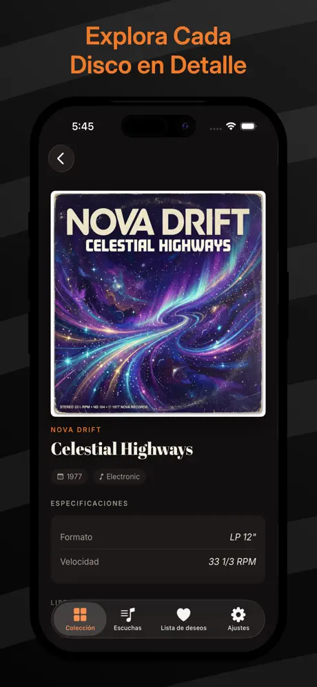 Vinyl Record Log screenshot 2