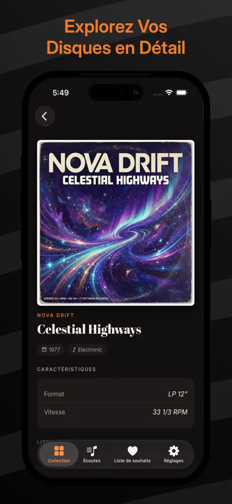 Vinyl Record Log screenshot 2